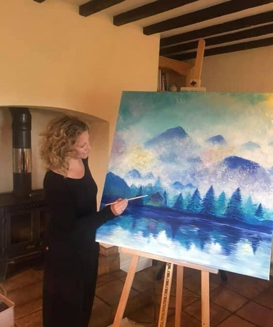 Lynda’s Healing Art Session